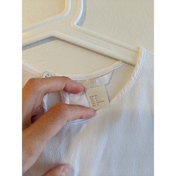 H&M white blouse - Picture 2 of 4